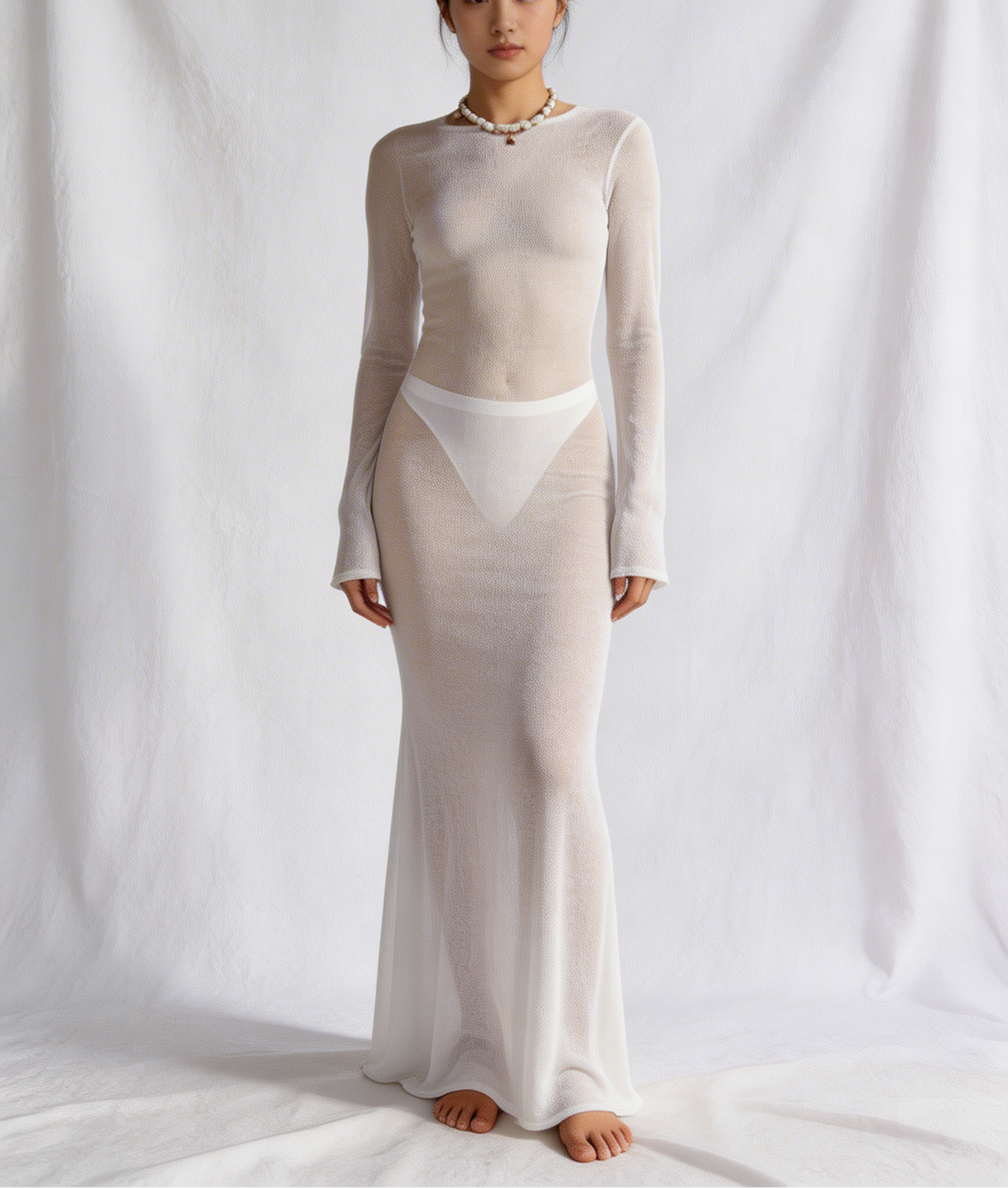 Semi-T cover up dress